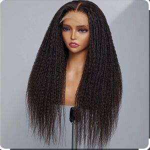 Natural Black Dreadlock Lace Front Wig
